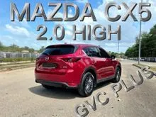 TRUE YEAR 2020 Mazda CX-5 2.0 SKYACTIV-G High FACELIFT GVC PLUS