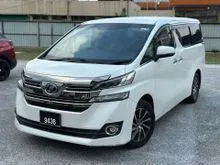 2017 Toyota Vellfire 3.5 VL MPV  F.LOAN WITH FULL LEATHER SEAT