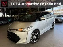 2016 Toyota Estima 2.4 Aeras ACR50 FACELIFT ORI NOT CONVERT , LANE KEEP PRE CRASH , FULL LEATHER SEAT , BLACK INTERIOR , 8SEATHER ANDROID Premium MPV