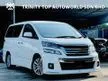 Used 2013 2015 Toyota Vellfire 2.4 ZG FULL SPEC, PILOT SEAT, ELECTRIC, WARRANTY, LIKE NEW, MUST VIEW, OFFER
