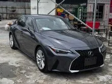 20K MILG ONLY 5A 2022 Lexus IS300 VER-L 2.0 (A) FULLY LOADED W/5YR LEXUS WRT
