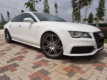 2012 Audi A7 3.0 TFSI Quattro TURBO S LINE PETROL SPORTBACK 2013 MMI HUD POWER BOOT BODYKIT NEW FACELIFT SUNROOF