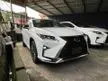 Recon 2018 Lexus RX300 2.0 F Sport SUV ** Sunroof / Head Up Display / Blind Spot Monitor / 3 LED / P/Boot / Side/Back Camera ** GRAB IT NOW **