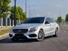 2018 MERCEDES BENZ C350E 2.0 AMG LINE (A) Sunroof Power Boot Easy Loan
