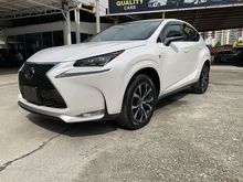 2015 Lexus NX200T 2.0 F Sport , SST OFER , ALL WHEEL , SEROUND CAM , BSM , LANE ASSIST , PRICE NEGO