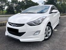 2013 HYUNDAI ELANTRA 1.6A GLS FULL SPEC FULL BODYKIT FULL LOAN ACCIDENT FREE