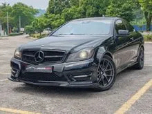 2012 Mercedes-Benz C180 1.8 AMG COUPE, BBS RIM ,AKRAPOVIC EXHAUST , WHITE INTERIOR ,LEATHER SEAT ,LOW MILEAGE ,CARING OWNER ,TIPTOP CONDITION ,