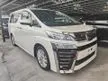 Recon 2019 Toyota Vellfire 2.5 Z Unregistered with Sunroof, DIM, BSM, 5 YEARS Warranty