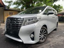 2017 Toyota Alphard 2.5 (PROMOTION PRICE) 2 POWER DOOR ,PRE CRASH , 8 SEATER UNREG
