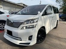 (2010 TRUE YEAR MADE) Toyota Vellfire 2.4 Z Platinum 1 LADY OWNER WITH LOW MILEAGE IN GOOD CONDITION