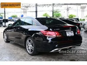 2014 Mercedes-Benz E200 2.0 AMG Dynamic Coupe