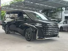 *Black Interior* 2025 Toyota Vellfire 2.4 Z Premier MPV (PROCESSING FEE RM1350, Free Warranty, Free Service and ETC)