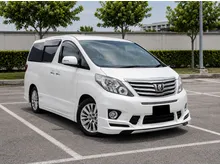 2013 Toyota Alphard 2.4 240S C Package MPV PILOT SEAT FREE WARRANTY LUXURY FAMILY MPV