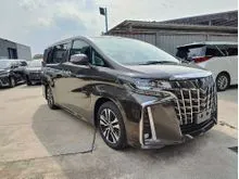 BRONZE 2021 Toyota Alphard 2.5 SC OFFER UNIT UNREG LIMITED COLOR