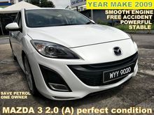 2009 Mazda 3 2.0 Sedan (A) PERFECT CONDITION PADDLE SHIFT AUTO CRUISE CONTROL WELL KEPT