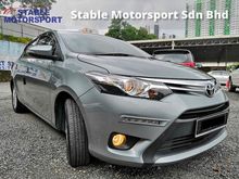 2016 Toyota Vios 1.5 G Sedan * ORIGINAL 39,000KM MILEAGE FULL SERVICE RECORD AND WARRANTY UNDER TOYOTA