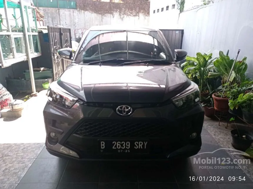 Jual Mobil Toyota Raize 2021 GR Sport 1.0 di DKI Jakarta Automatic Wagon Abu
