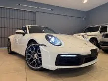 2021 Porsche 911 3.0 Carrera 992 Unreg 4.5A 20K km Spyder Rim