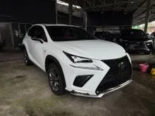 2020 Lexus NX300 2.0 F Sport MEGA SPEC ** SUNROOF / 3 EYE LED HEADLIGHT / BSM / 4 CAMERA / MEMORY SEAT / 2 X ELEC SEATS / POWER BOOT / KICK SENSOR **