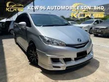 2014 Toyota Wish 1.8 X MPV (A) NO DOC CAN LOAN , 3 YEARS WARRANTY , HIGH LOAN LOW DP, PERFECT CONDITION AND LOW MILEAGE , FREE SERVICE AND TINTED