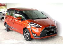 Toyota Sienta 1.5 V-Spec (A) Premium High Spec