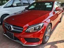 2017 Mercedes-Benz C180 1.6 AMG UNREG ORI 22K KM ONLY GRADE 4.5