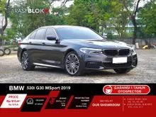 2019 BMW 530i 2.0 M Sport Sedan (Faktur 2020) Grey on Black