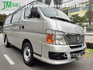 2010/ 2011 Nissan Urvan 3.0 Window Van(D)(M) **Engine & Gear Box Well Maintained, Accident-Free, Clean Interior, View to Appreciate**