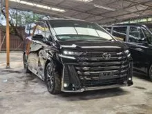 2025 Toyota Vellfire 2.4 Z Premier MPV [5AA, 4400KM, SIDE STEP, ROOF MONITOR, BROWN INTERIOR, HUD]