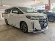 Recon 2021 Toyota Alphard 2.5 SC UNREG MODELISTA BODYKIT DIM BSM