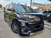 2017 Toyota Vellfire 2.5 ZG CBU MODELISTA UMW WARRANTY UNTIL 2022 FULL SPEC