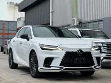 2023 Mark Levinson Low Mileage Lexus RX 500h 2.4T F Sport Grade 5A Open for booking