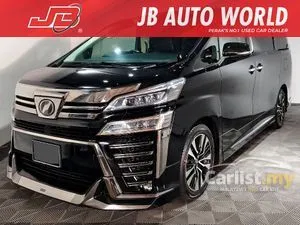 2018 Toyota Vellfire 2.5 ZG MPV