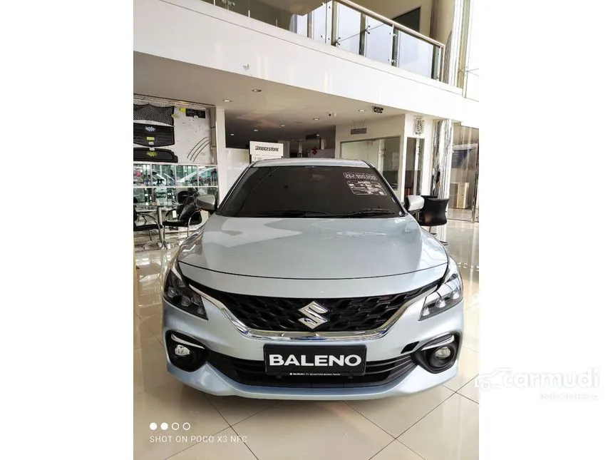 Jual Mobil Suzuki Baleno 2024 1.5 di Banten Automatic Hatchback Silver Rp 221.900.000