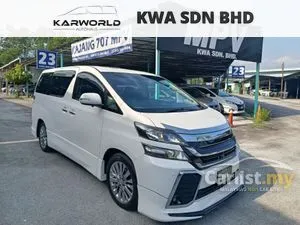 2013 Toyota Vellfire 2.4 Z Golden Eyes MPV
