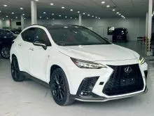 2023 Lexus NX 350 2.4 F Sport SUV NX350 PANORAMIC ROOF CLEAR STOCK NOW ( FREE SERVICE / 5 YEAR WARRANTY / COATING / POLISH ) 700UNITS