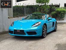 2018 Porsche 718 2.0 Boxster Convertible