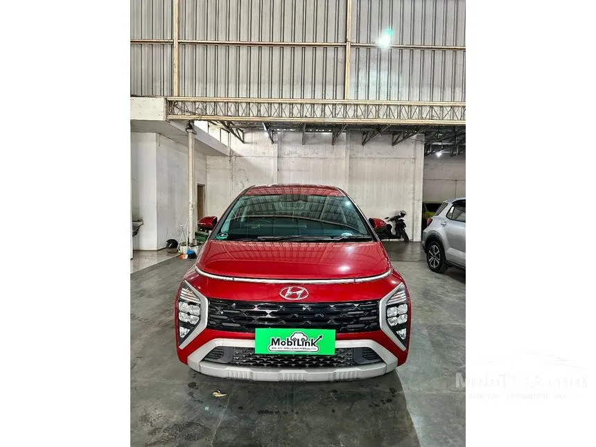 Jual Mobil Hyundai Stargazer 2022 Prime 1.5 di Jawa Barat Automatic Wagon Merah Rp 220.000.000