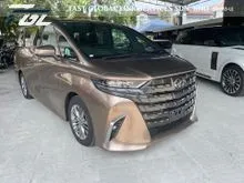 2025 Toyota Alphard 2.5 Z Modelista MPV JBL Premium Sound New Car