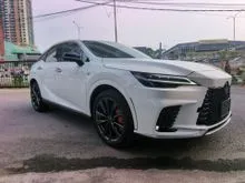 2024 Lexus RX 350 2.4 F Sport Handling SUV 5A LOW MILEAGE UNREG
