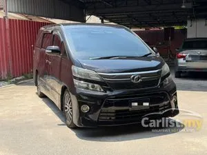 2014 Toyota Vellfire 2.4 Z Golden Eyes MPV