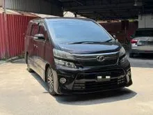 2014 REGISTER 2019 Toyota Vellfire 2.4 Z Golden Eyes MPV (LOAN KEDAI IC SAHAJA)