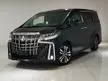 Recon 2020 [TAX INCLUDED] Toyota Alphard 2.5 (A) SC FULL SPEC (GRADE 4.5) DIM / SUNROOF / 3LED (JAPAN UNREGISTER) MPV [3BA FACELIFT]