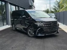 GRADE 5A UNREG 2023 Toyota ALPHARD 2.5 Z DIM BSM