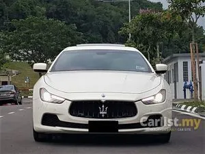 May 2015 MASERATI GHIBLI 3.0 (A) V6 Twin Turbo, High Spec Version CBU Imported brand New by NAZA ITALIA .1 owner low Mileage 6xk km