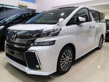 2015 Toyota Vellfire 2.5 Z 7S 2PDR BKITS RCAMERA UNREG