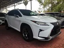 2018 Lexus RX300 2.0 F Sport RED INTERIOR PANORAMIC ROOF HUD 2 CAMERA BSM MIRROR 15K KM ORI JAPAN