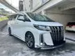 Recon 2021 Toyota Alphard 2.5 G S C ACTUAL UNIT JBL 360CAM MODLISTA ORI