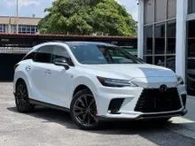 2023 Lexus RX350 2.4 F SPORT (A) GRADE 5A P/RF HUD