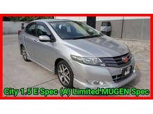 2011 Honda City 1.5 E i-VTEC (A) LIMITED MUGEN EDITION FULL LOAN